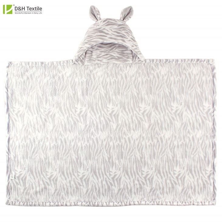 Poncho Blanket With Hood