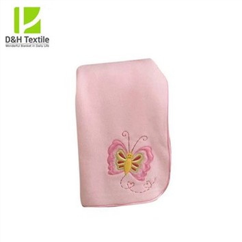 Embroidery On Polar Fleece Blanket