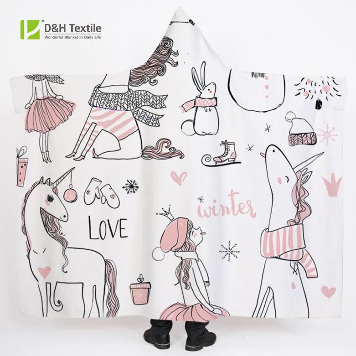 Hoodie Blanket for Kids in China